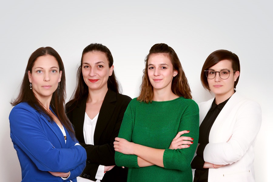 L-R: Nikolina Strkalj, Ane Lucic, Tena Magdic and Nikolina Palavra