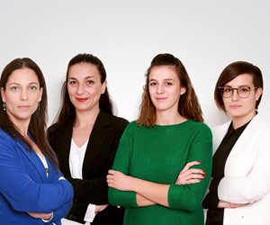 L-R: Nikolina Strkalj, Ane Lucic, Tena Magdic and Nikolina Palavra