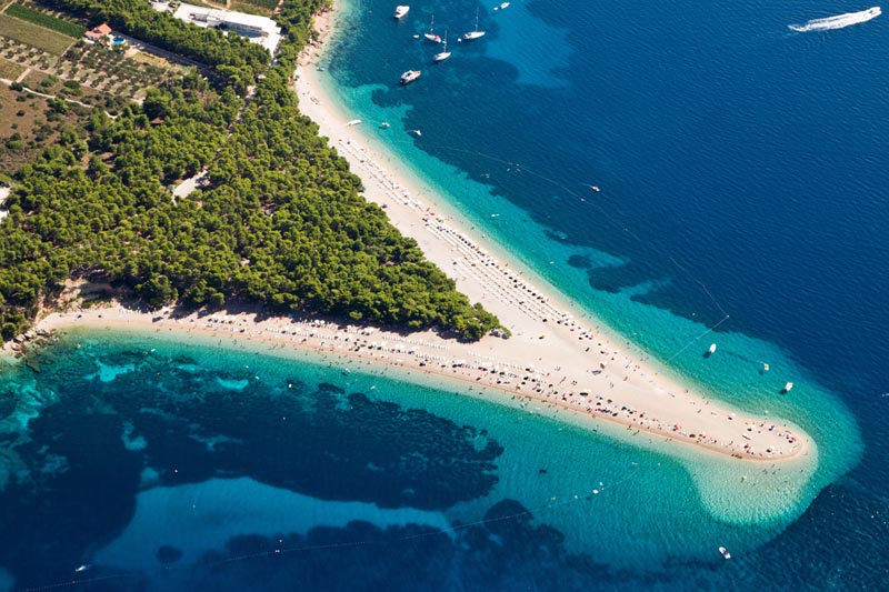 Goldern horn beach, Brac