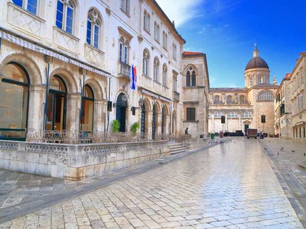Cathedral in Dubrovnik, Croatia
