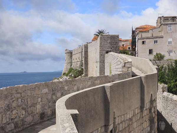 Dubrovnik City Walls, Seaside, Croatia