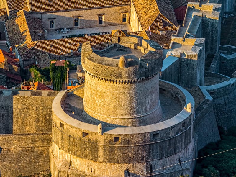 Minceta Tower, Dubrovnik, Croatia