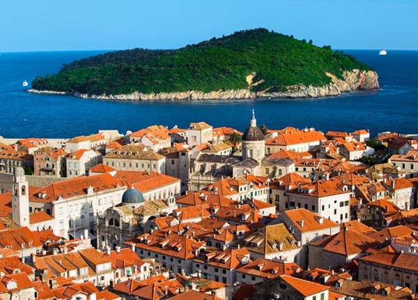 Dubrovnik and Island of Lokrum, Croatia