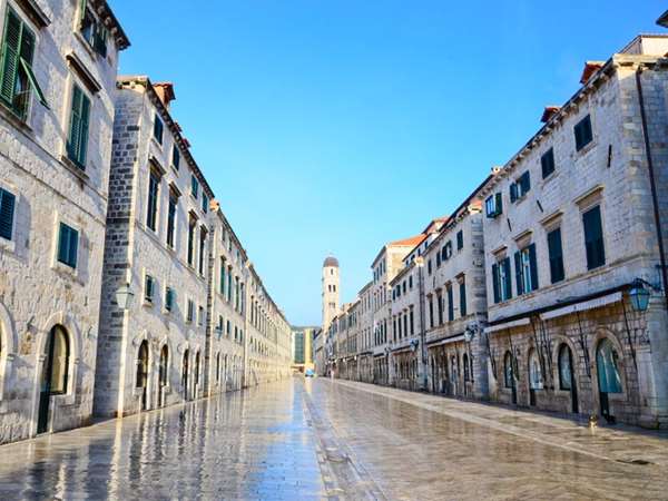Stradun - Dubrovnik main street, Croatia