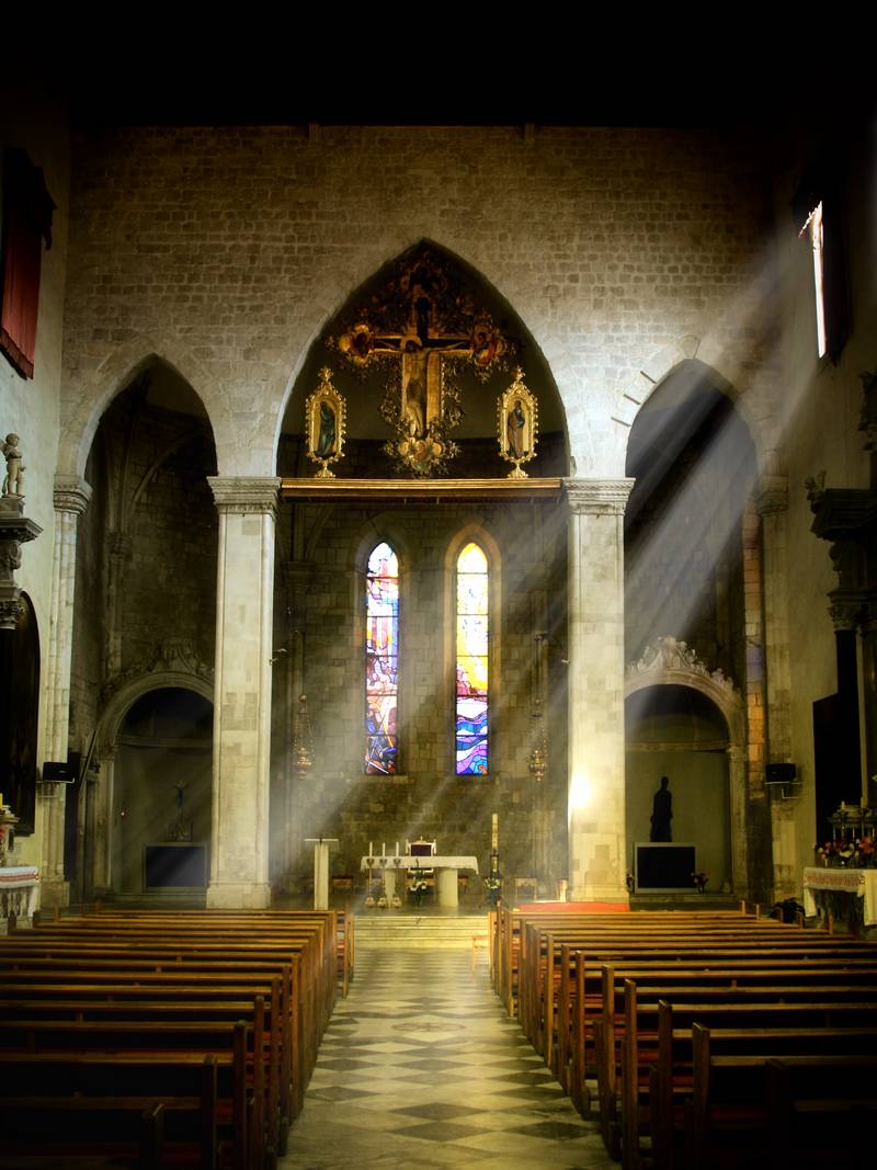 Inside of the Dominican Monastery