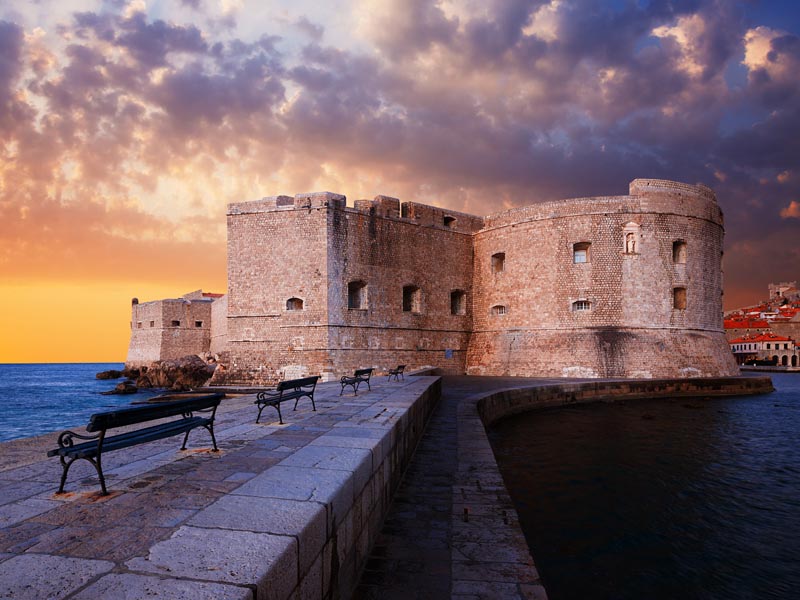 Dubrovnik, St. John's Fortress, Croatia