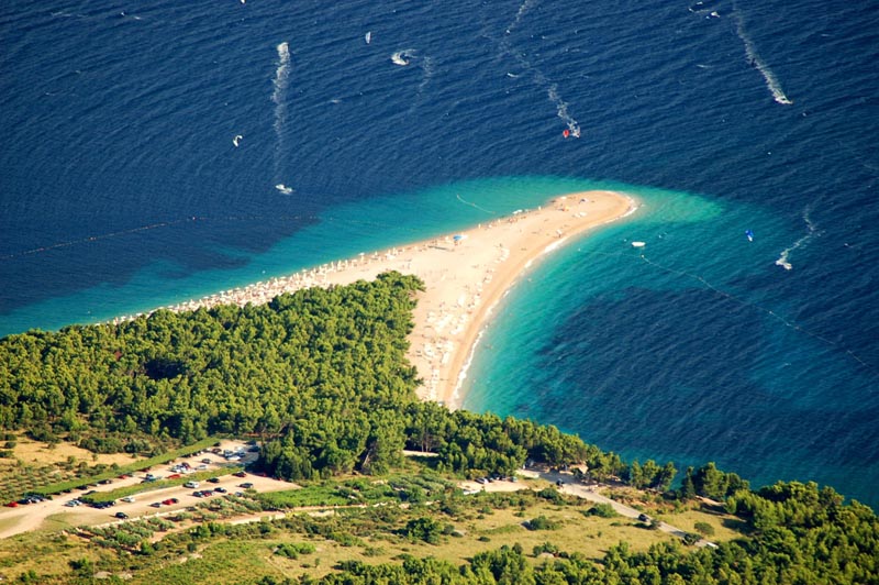 Golden Cape Beach, Island of Brac, Croatia