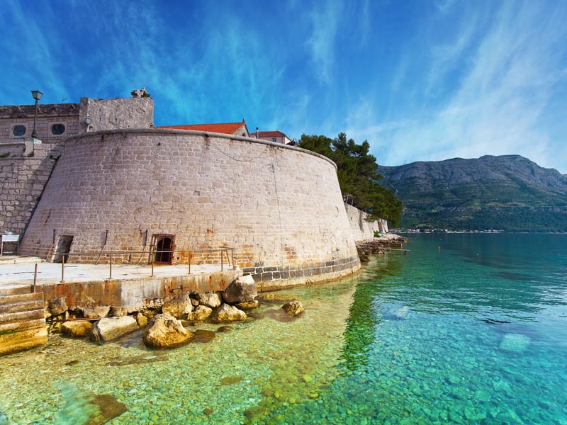 Korcula Town walls