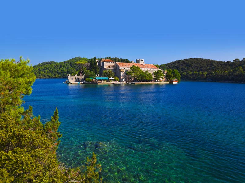 Mljet lake