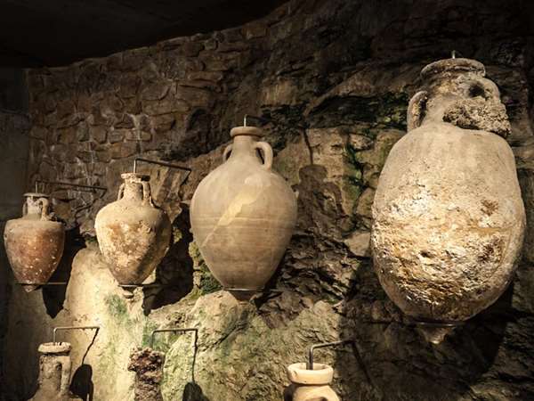 Roman Clay Vessels (Amphora) in Pula