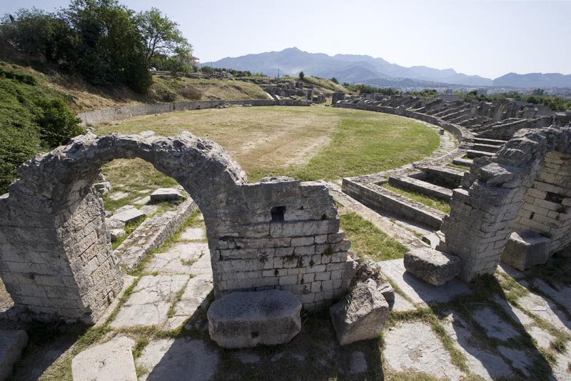 Roman Amphitheater Ruins, Salona, Croatia