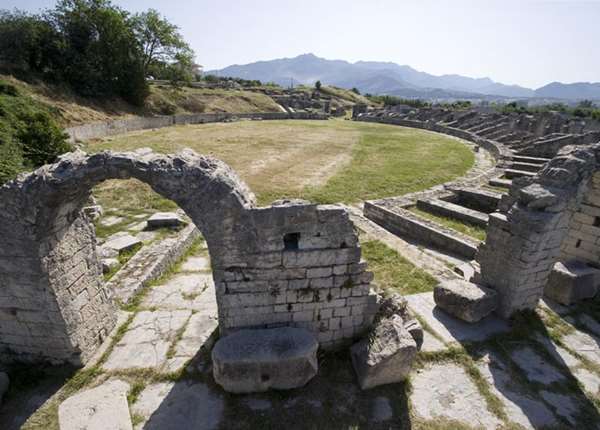 Roman Amphitheater Ruins, Salona, Croatia