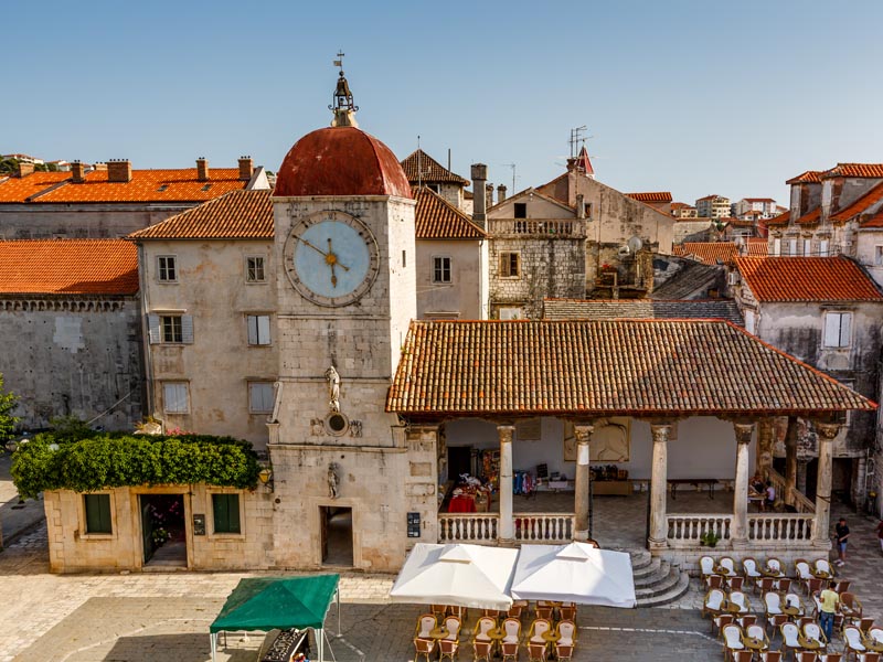 St. Sebastian Church in Trogir, Croatia