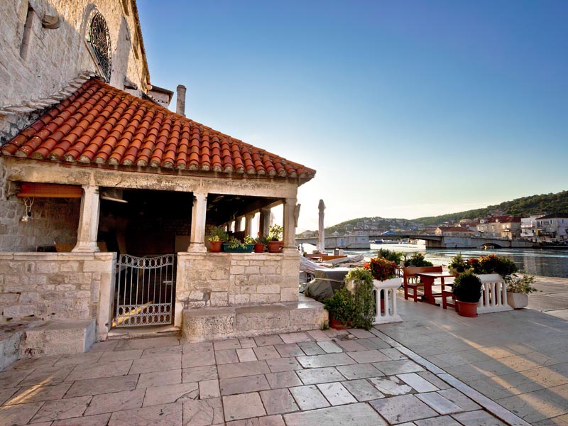 Water Front in Trogir, Croatia