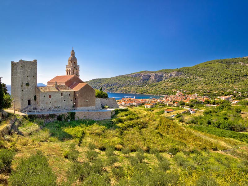 Vis St. Nicholas panorama