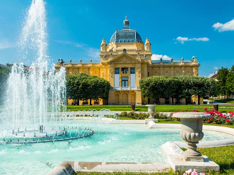 Art Pavilion in Zagreb, Croatia
