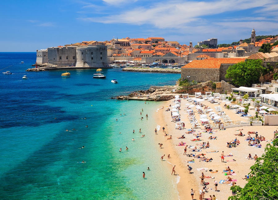 Banje Beach, Dubrovnik