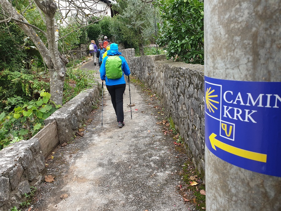 Camino Krk route