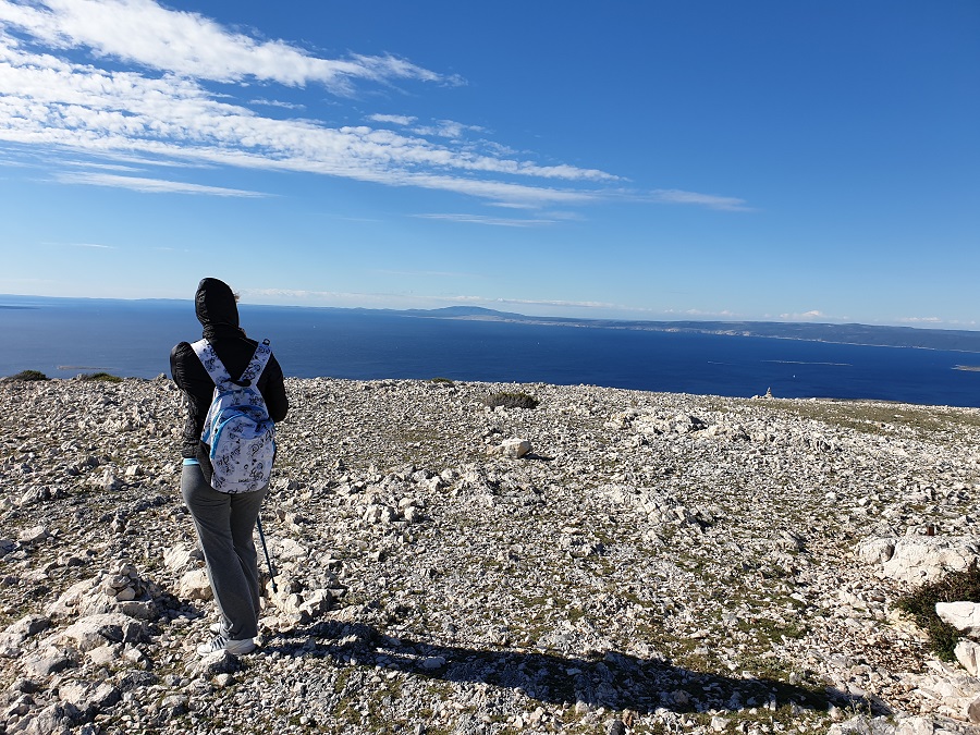 Camino Krk sea view