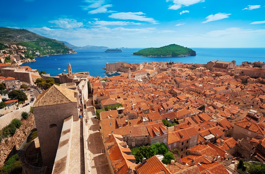 Dubrovnik roof tops