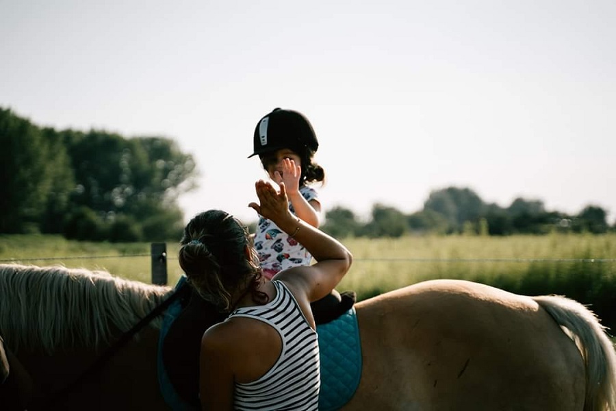 Child horseriding Osijek