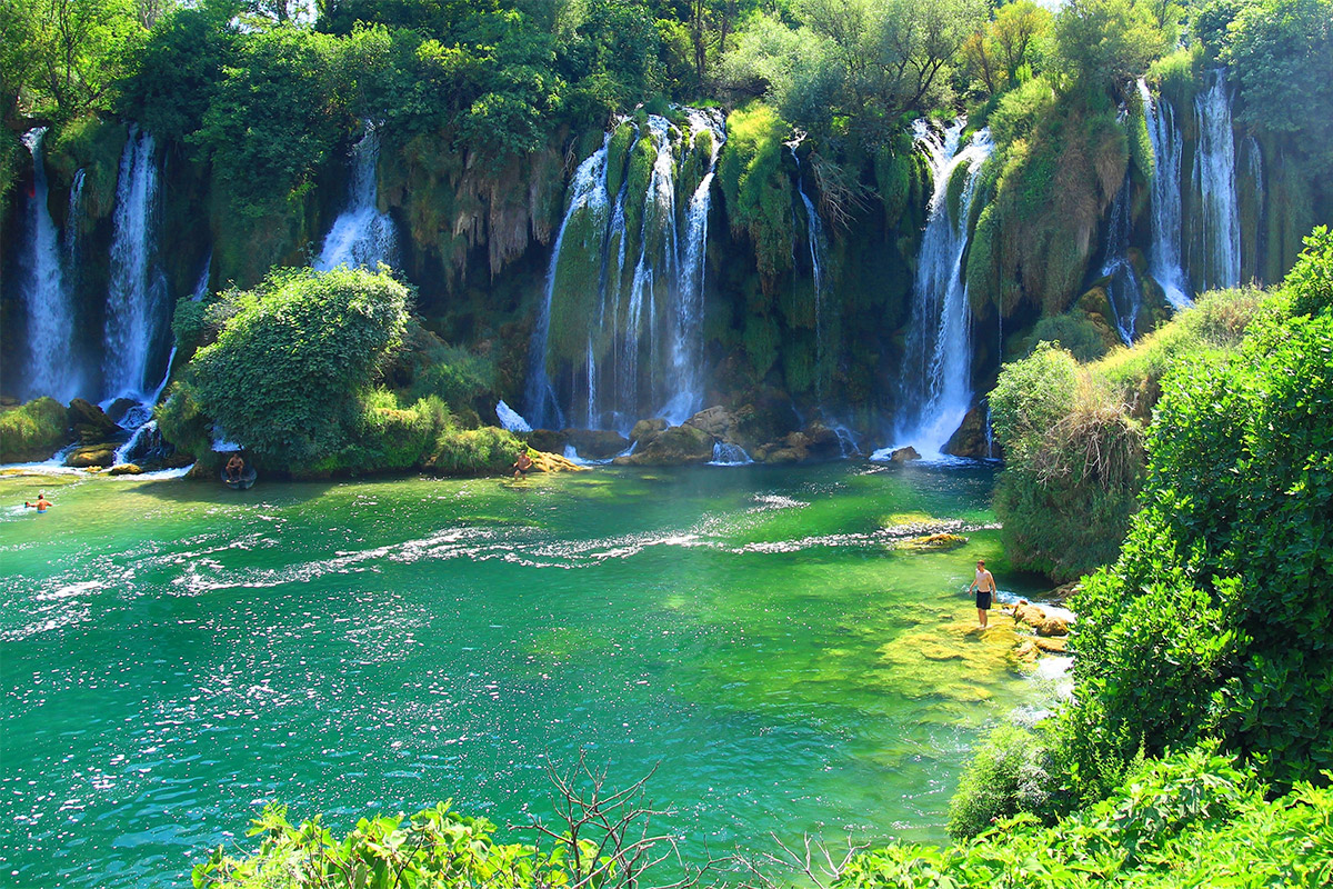 Kravice waterfall