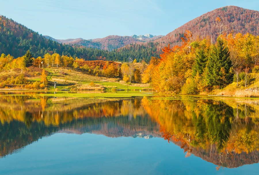 Risnjak National Park in autumn