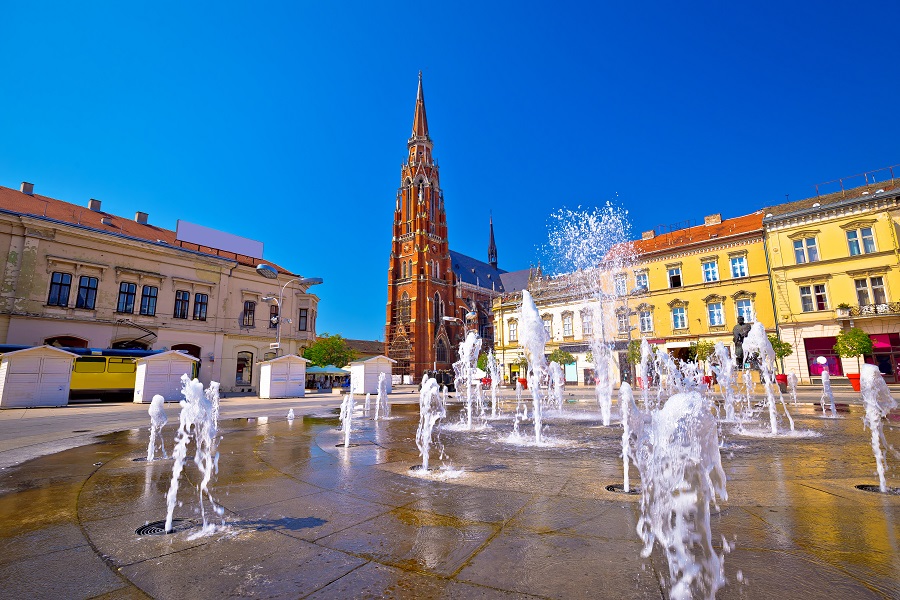 Osijek city center
