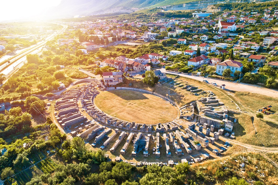 Salona ruins near Split