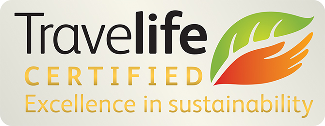 Travelife Certified award logo
