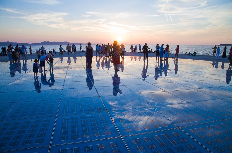 Zadar Greeting to Sun